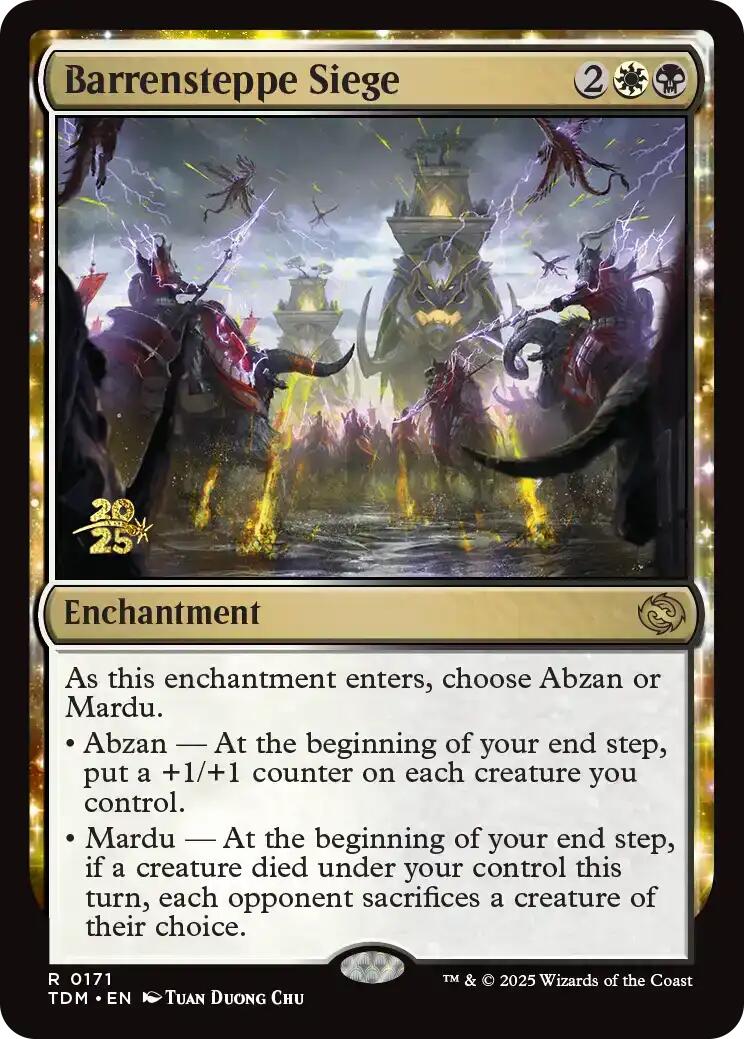 Siège de la steppe aride [Tarkir : avant-première Dragonstorm]