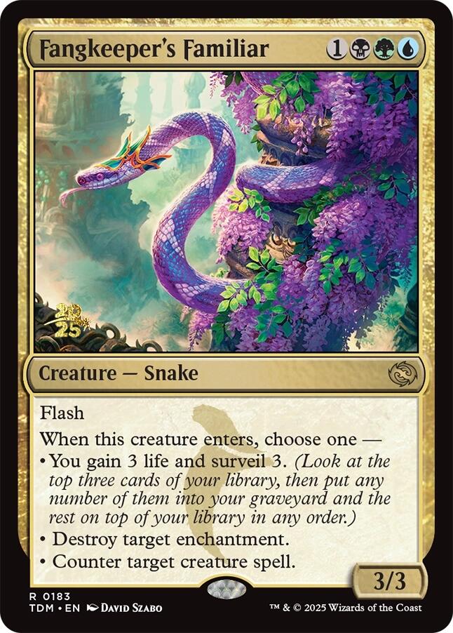 Familier de Garde-croc [Prerelease Promos Tarkir: Dragonstorm]