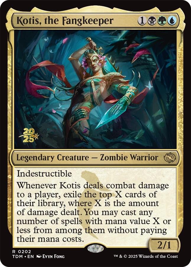 Kotis, le Garde-défense [Avant-première Dragonstorm de Tarkir – Cartes promos]