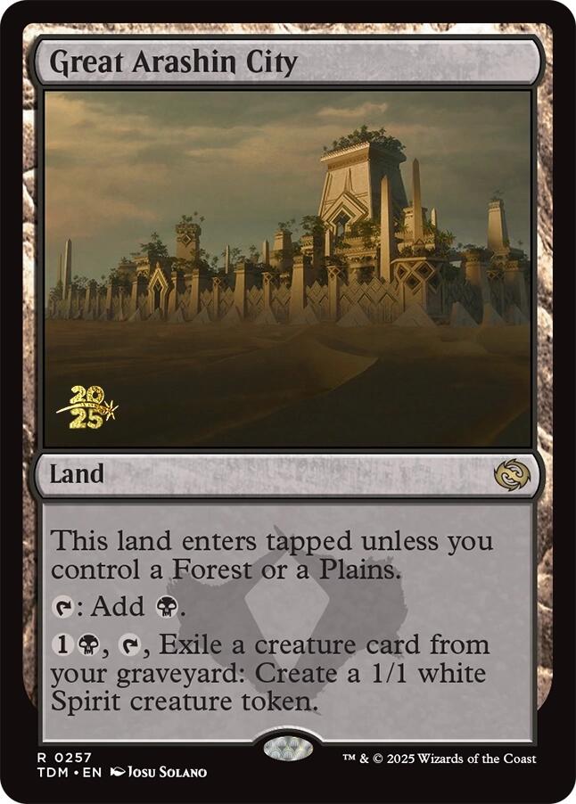 Grande cité d'Arashin [Promos d'Avant-première de Tarkir : Dracostorm]