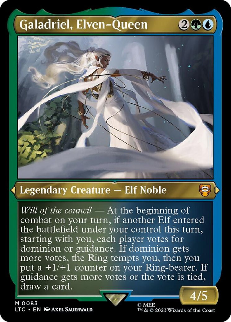 Galadriel, reine elfique (Commandant d'affichage) [Le Seigneur des Anneaux : Histoires de la Terre du Milieu Commander]
