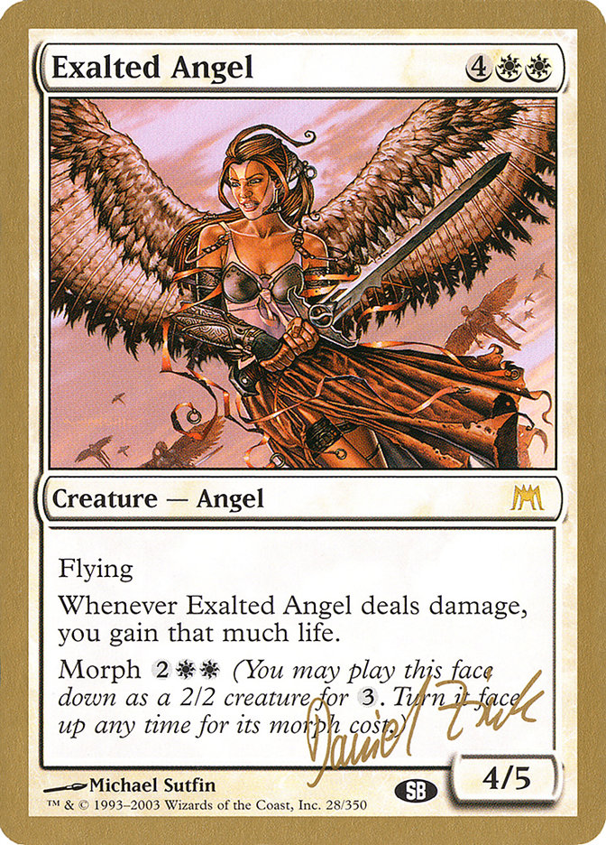 Ange exalté (Daniel Zink) (SB) [World Championship Decks 2003]