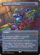 Gantelet de pouvoir (Art alternatif sans bordure) [Dominaria remasterisée]