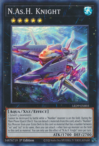 Chevalier N.As.H. [LED9-FR003] Super Rare