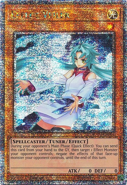Effect Veiler (Nouvelle Illustration) [RA04-FR004] Quarter Century Secret Rare