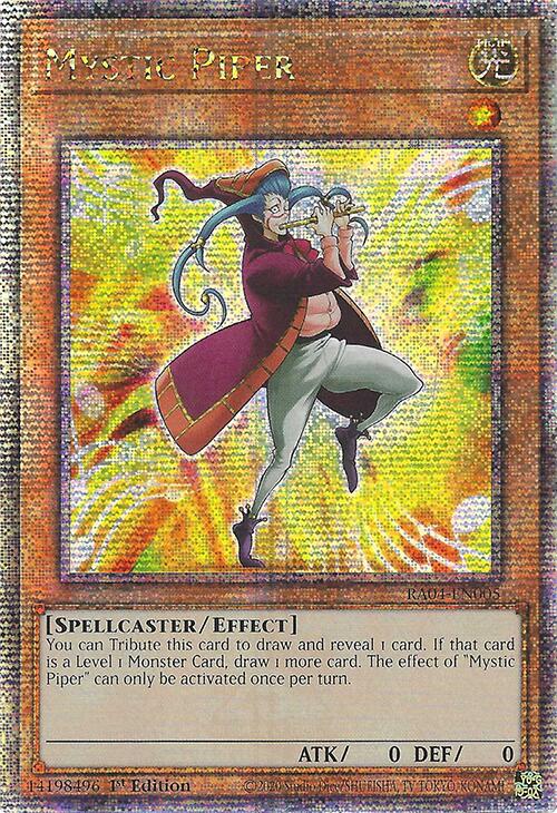 Mystic Piper [RA04-FR005] Quarter Century Secret Rare