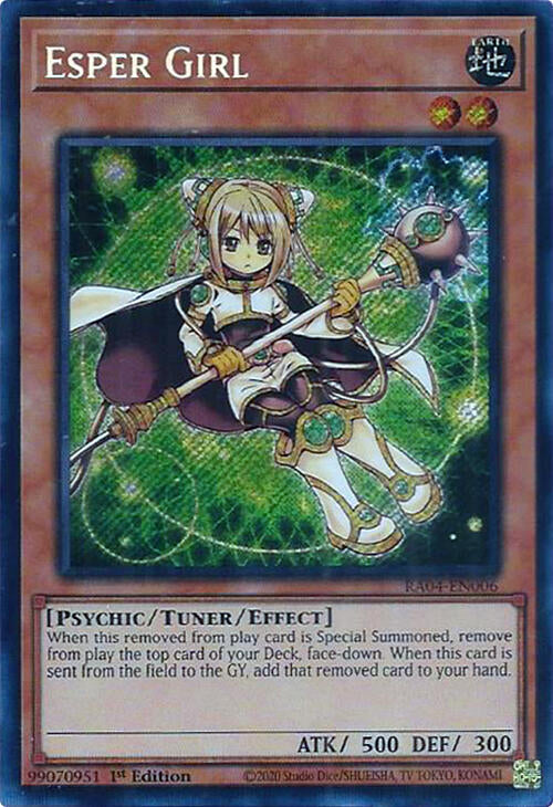 Fille Esper [RA04-FR006] Secret Rare