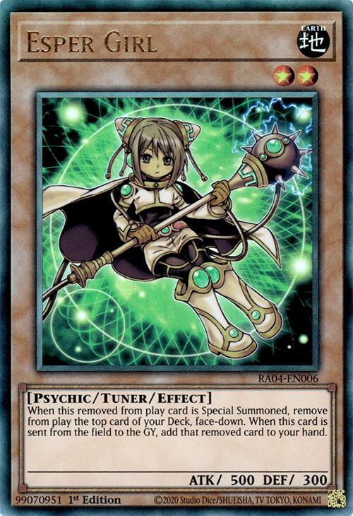 Fille Esper [RA04-EN006] Ultimate Rare Prismatique