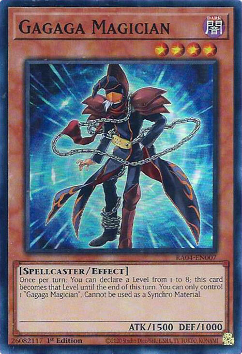 Magicien Gagaga [RA04-FR007] Super Rare