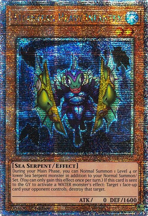 Infanterie lourde atlante [RA04-FR010] Quarter Century Secret Rare