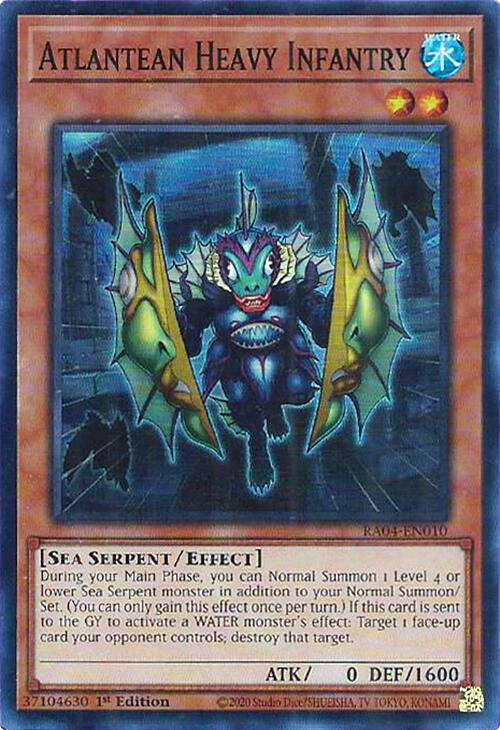Infanterie lourde atlante [RA04-FR010] Super Rare