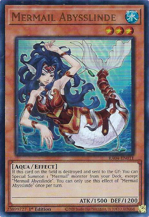 Mermail Abysslinde [RA04-FR011] Ultra Rare