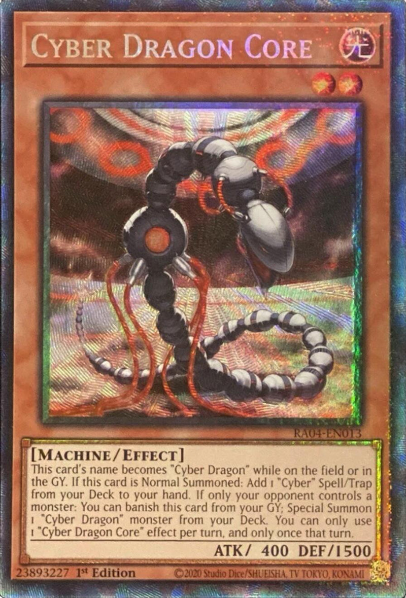 Cyber Dragon Nova [RA04-FR013] Prismatic Collector's Rare