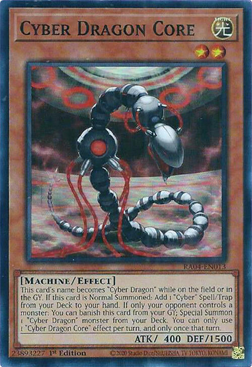 Cyber Dragon Nova [RA04-FR013] Super Rare