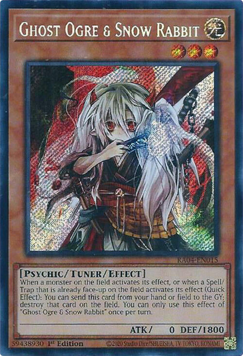 Ogre Fantôme et Lapin des Neiges [RA04-FR015] Secret Rare