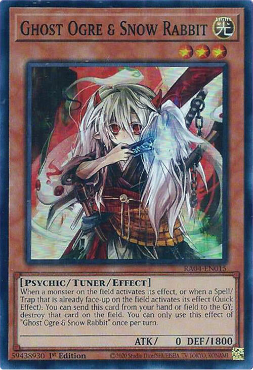 Ogre Fantôme et Lapin des Neiges [RA04-EN015] Super Rare