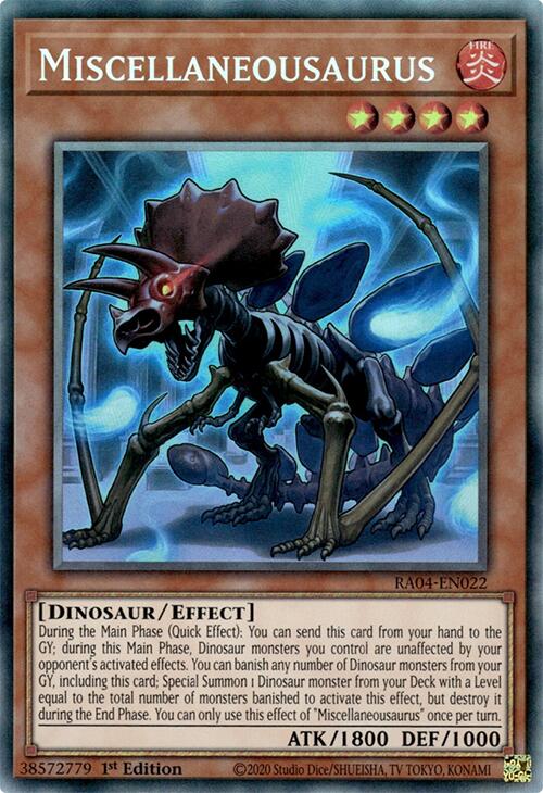 Miscellaneousaurus [RA04-FR022] Prismatic Collector's Rare
