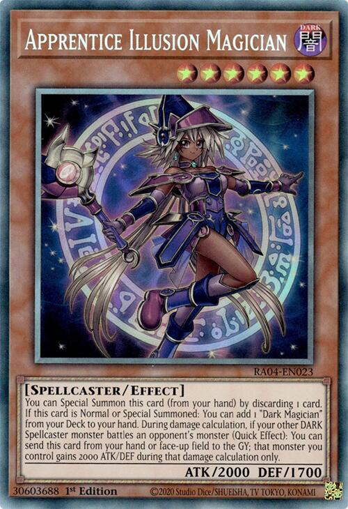 Magicien des Ténèbres apprenti [RA04-FR023] Prismatic Collector's Rare