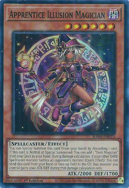 Magicien des Ténèbres apprenti [RA04-FR023] Super Rare