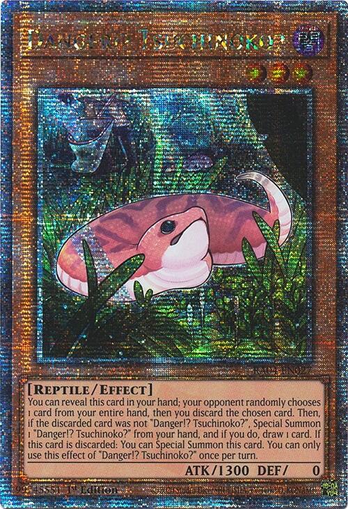 Danger !? Tsuchinoko ? [RA04-FR027] Quarter Century Secret Rare