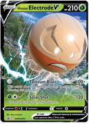 Electrode de Hisui V (SWSH294) (Carta Jumbo) [Espada y Escudo: Promociones Black Star]
