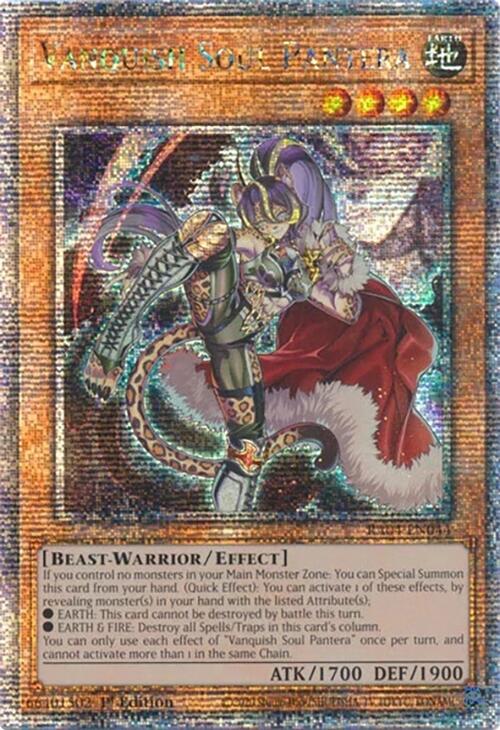 Vanquish Soul Panthéra [RA04-FR044] Quarter Century Secret Rare