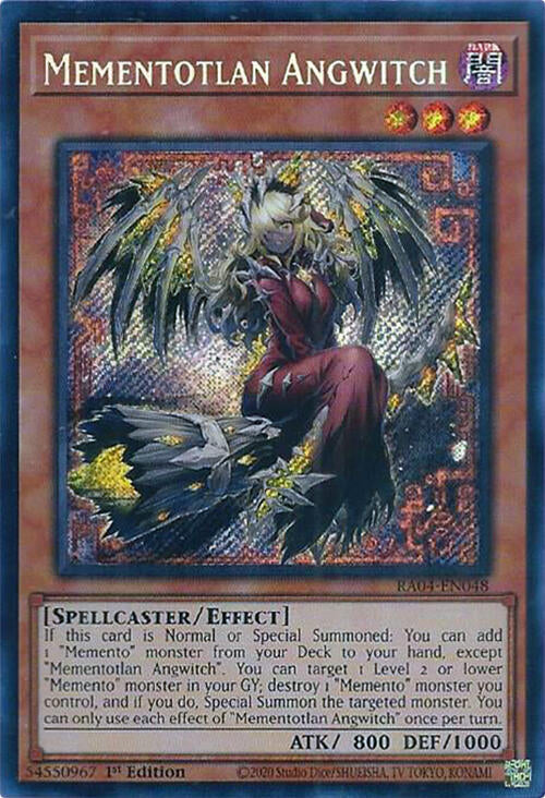Mementotlan Angwitch [RA04-FR048] Secret Rare