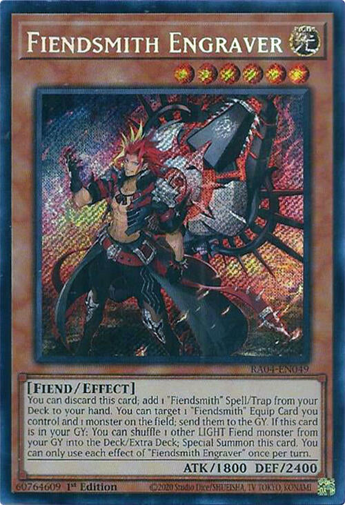 Graveforgeur des Enfers [RA04-FR049] Secret Rare