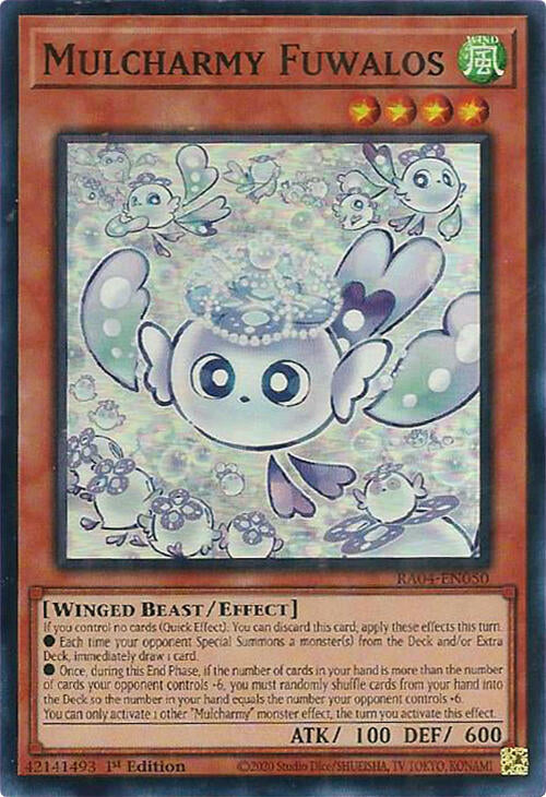 Mulcharme Fuwalos [RA04-EN050] Super Rare