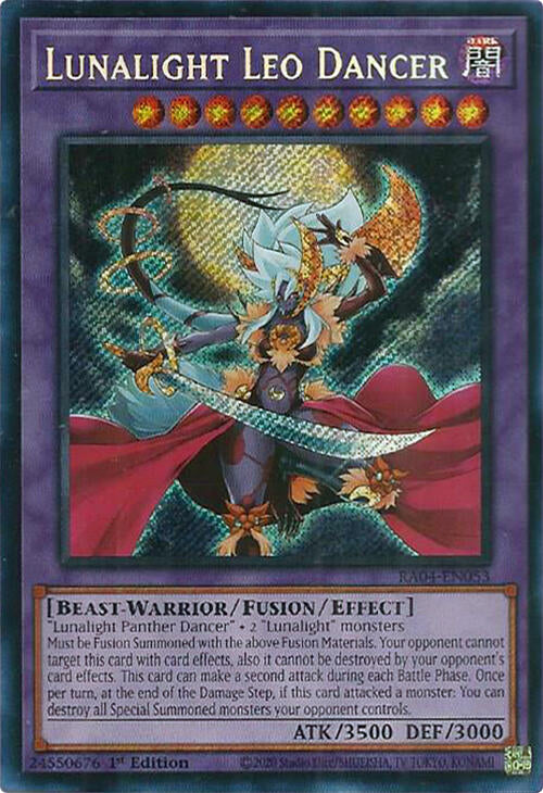 Danseuse Lunalumière Lionne [RA04-FR053] Secret Rare