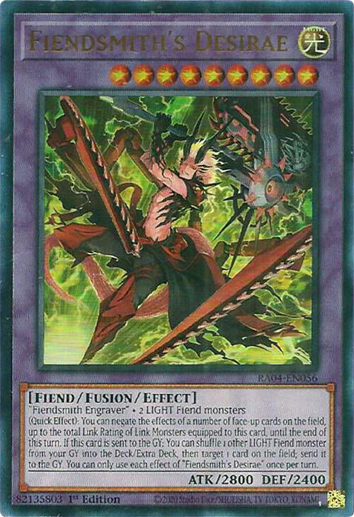 Desirae l'Artificière Démoniaque [RA04-FR056] Ultra Rare