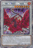 Dragon Rose Noire [RA04-FR057] Secrète Rare Platine