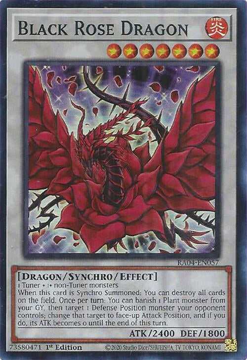 Dragon Rose Noire [RA04-FR057] Super Rare