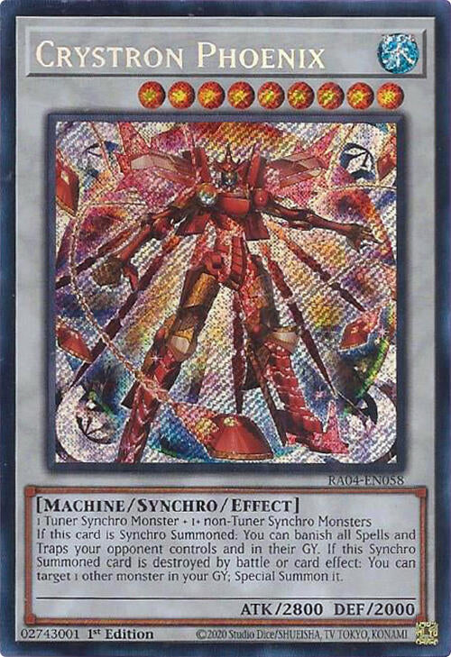 Phénix Cristron [RA04-FR058] Secrète Rare
