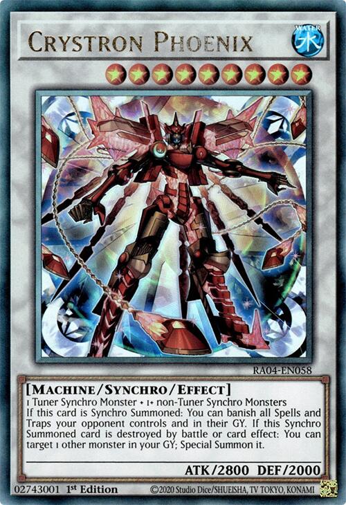 Phénix Crystron [RA04-FR058] Prismatic Ultimate Rare