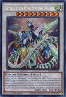 Dragon Synchro Aile de Cristal Transparente [RA04-FR059] Secret Rare