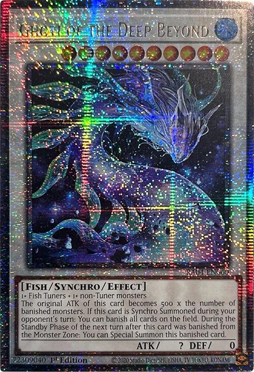 Ghoti des Profondeurs du lointain [RA04-FR060] Quarter Century Secret Rare