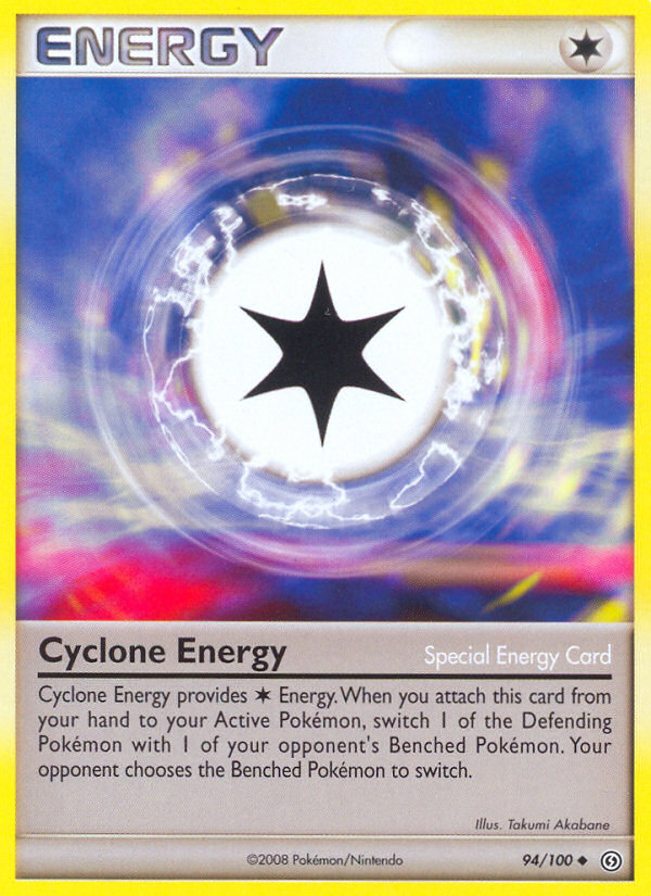 Energía Ciclón (94/100) [Platino: Frente Tormentoso]