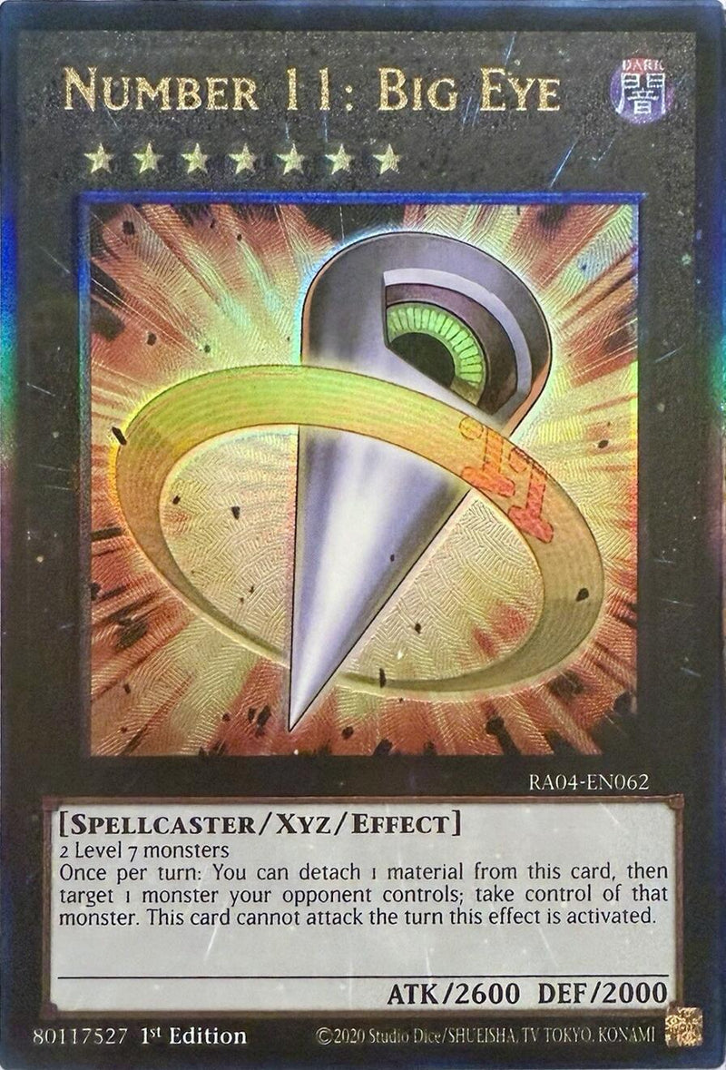 Numéro 11 : Gros Œil [RA04-FR062] Ultimate Rare Prismatique