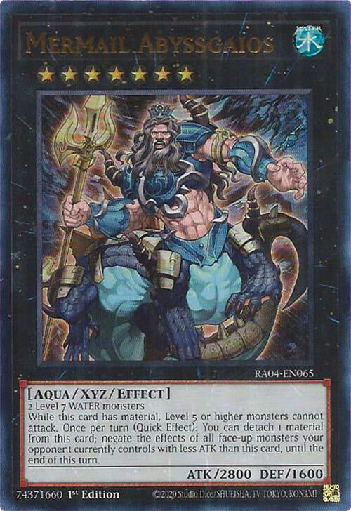 Sirène Abyssgaios [RA04-EN065] Ultra Rare