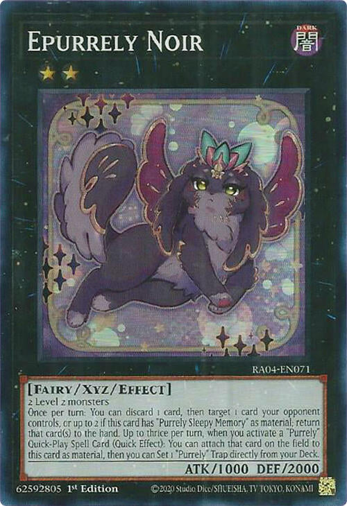Epurrely Noir [RA04-FR071] Super Rare