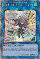 Magicienne du Rayonnement – Hayate (Nouvelle Illustration) [RA04-FR073] Quarter Century Secret Rare