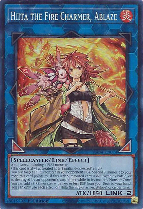 Hiita l'Enchanteresse du Feu, Enflammée [RA04-FR074] Super Rare