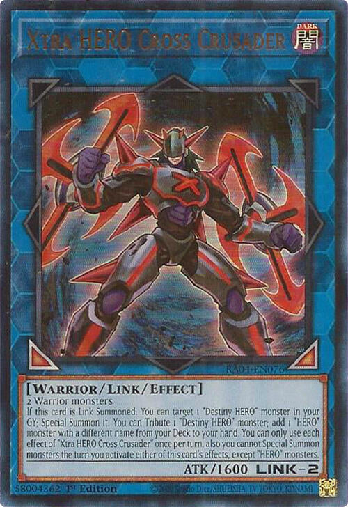 Xtra HERO Croisé du Chaos [RA04-FR076] Ultra Rare