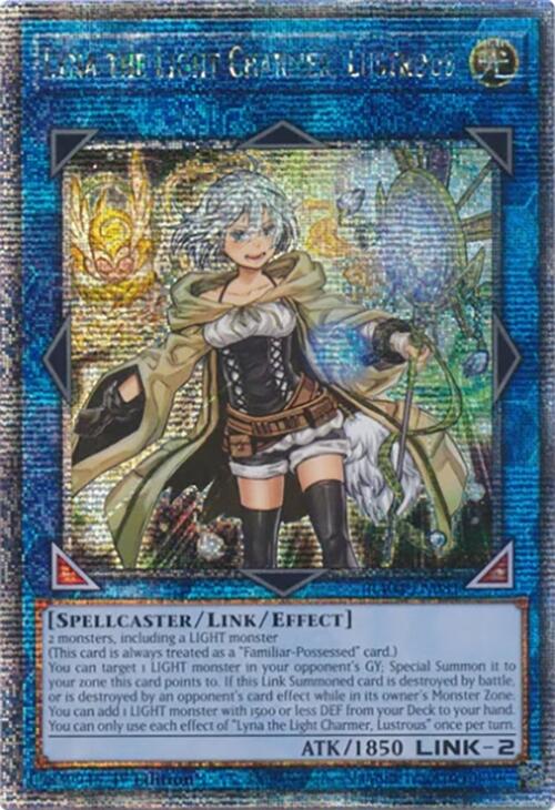 Lyna la Charmeuse de Lumière, Lustre [RA04-FR081] Quarter Century Secret Rare