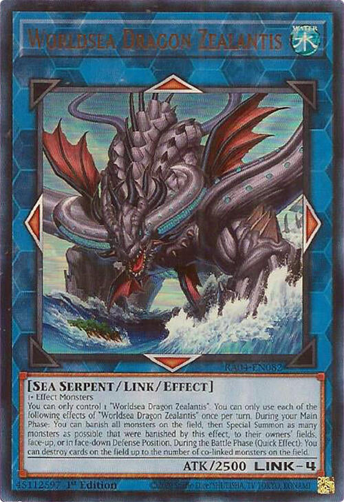 Dragon des Mers du Monde Zealantis [RA04-FR082] Ultra Rare
