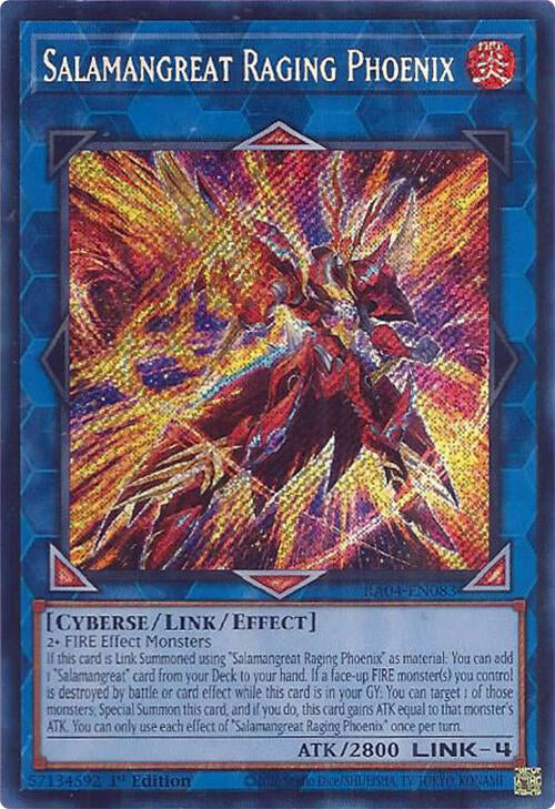 Salamangrande Phénix Enflammé [RA04-FR083] Secret Rare