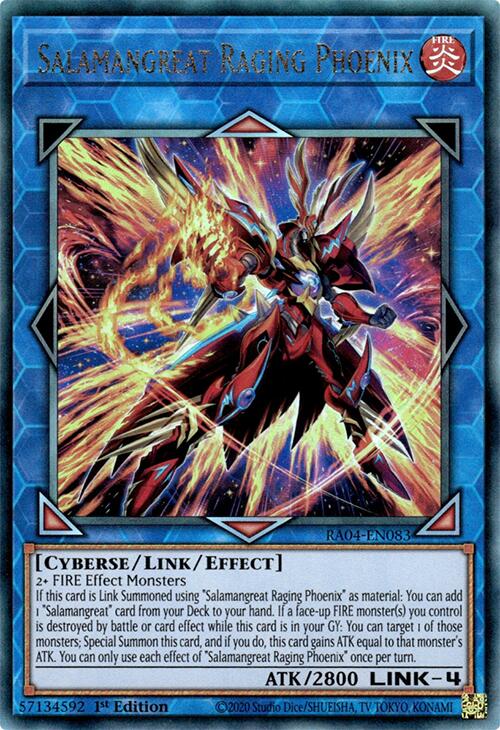 Salamangrande Phénix Enragé [RA04-FR083] Prismatic Ultimate Rare