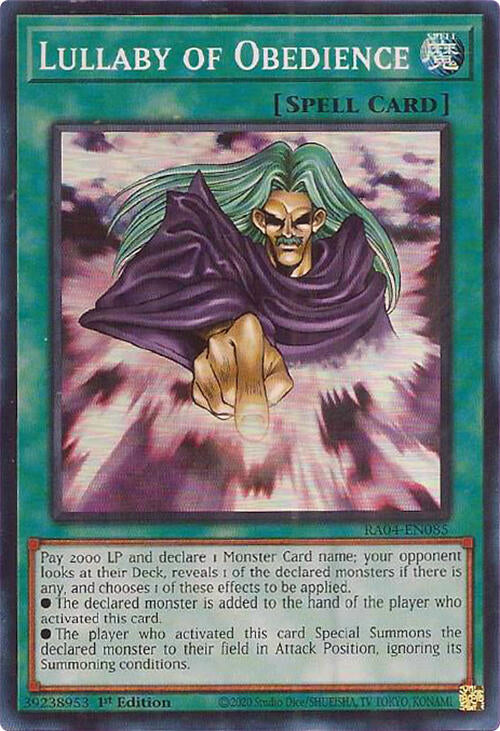 Berceuse d'obéissance [RA04-FR085] Super Rare
