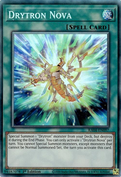 Drytron Nova [RA04-FR097] Prismatic Collector's Rare